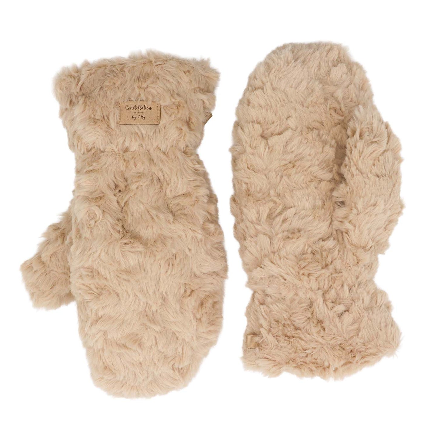 Teddy Mittens Cream