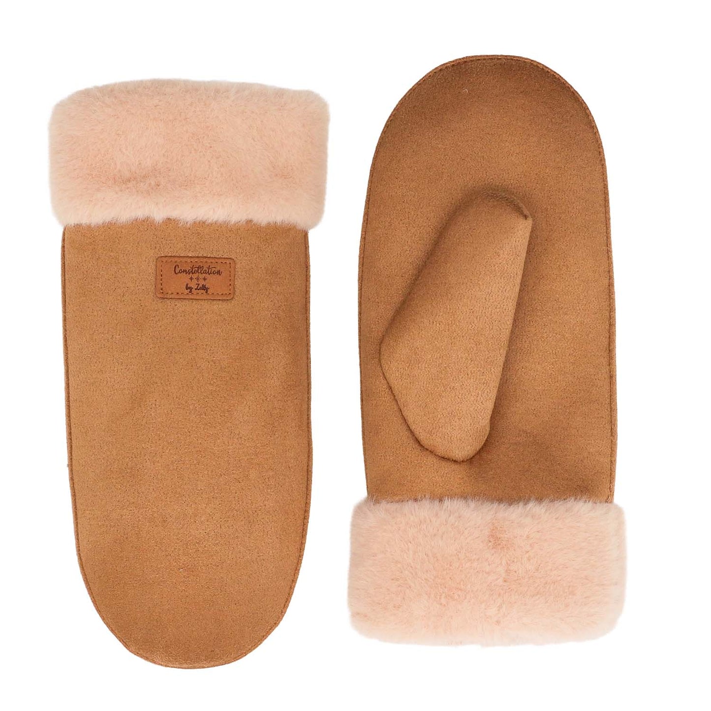 Faux Sheepskin Mittens