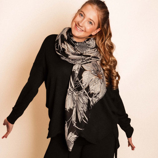 Floral Scarf