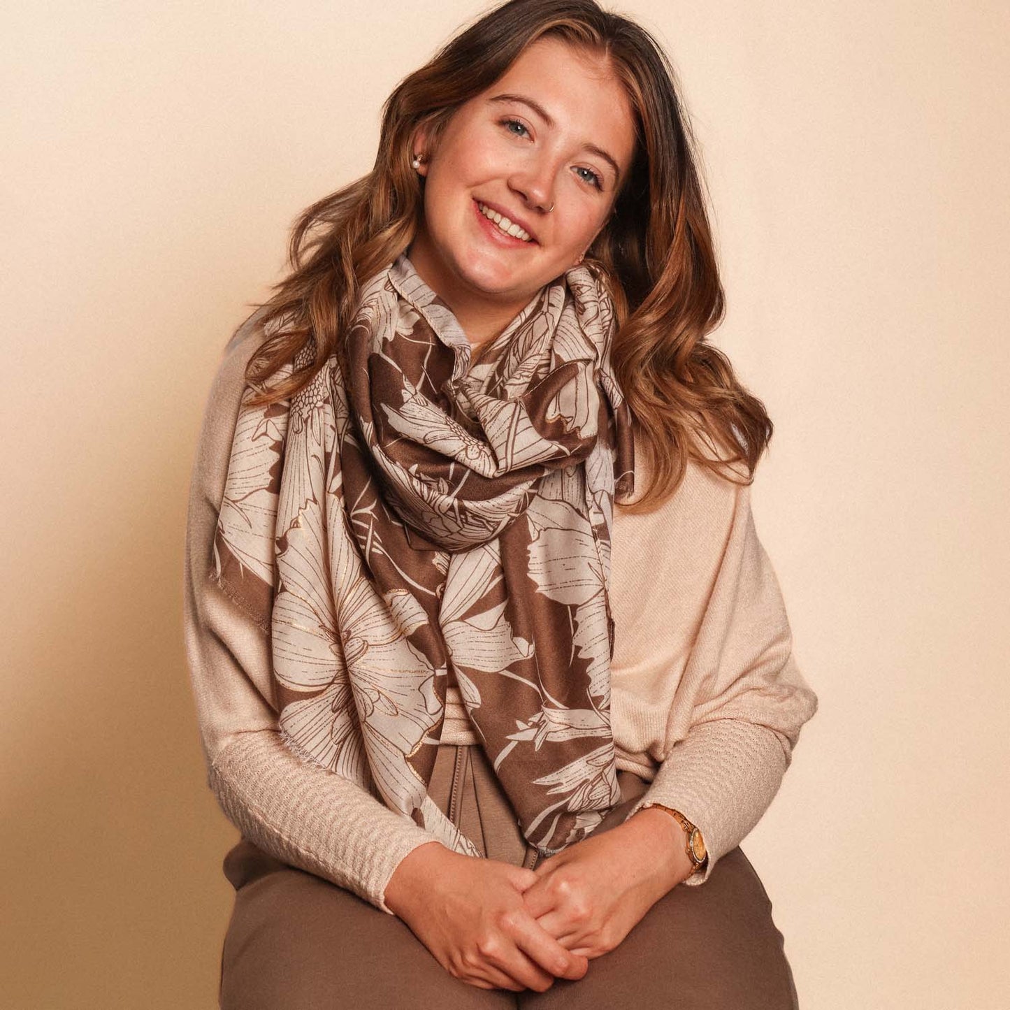 Floral Scarf