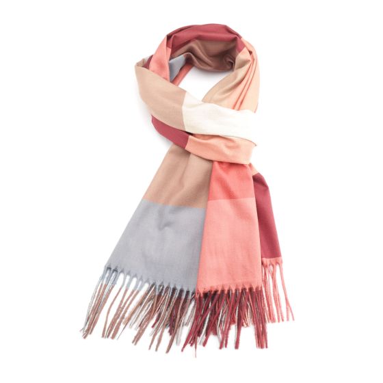 Checked scarf