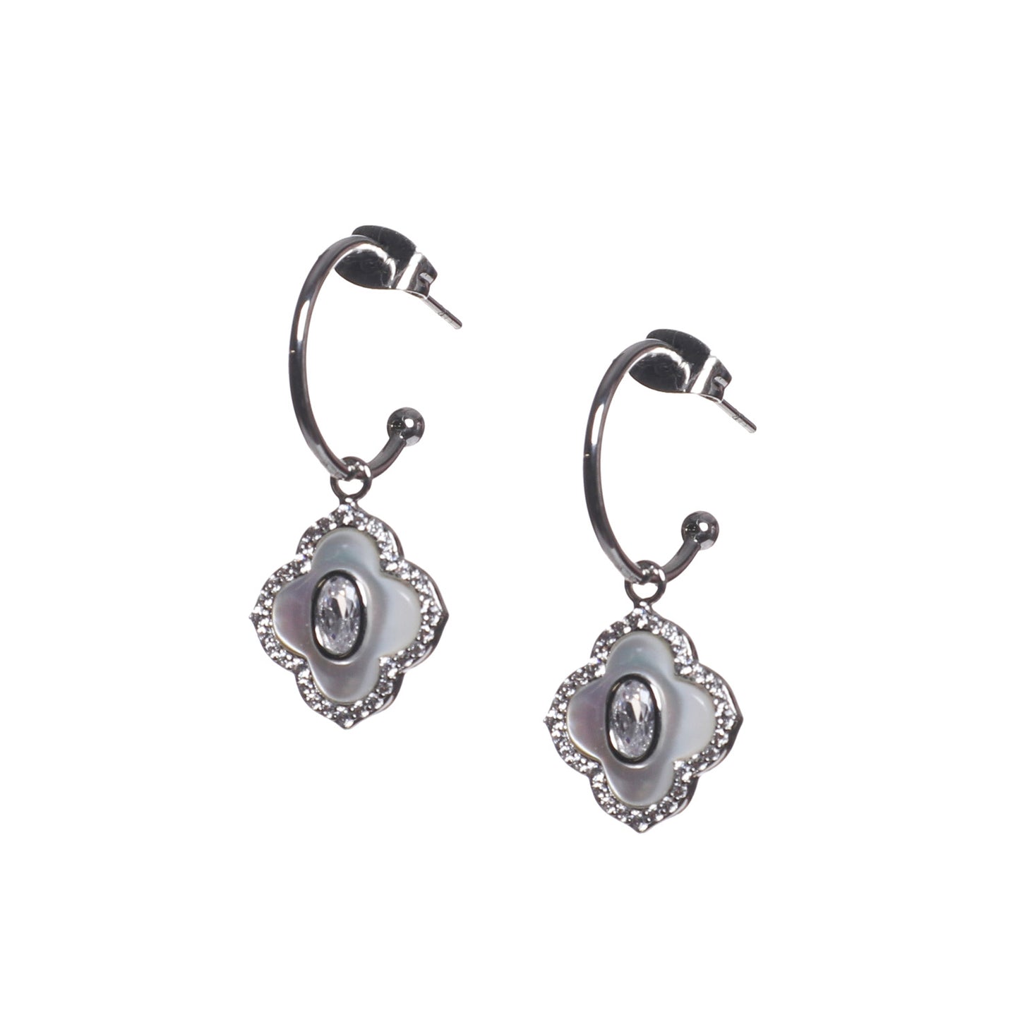Earrings "Isabella" Silver