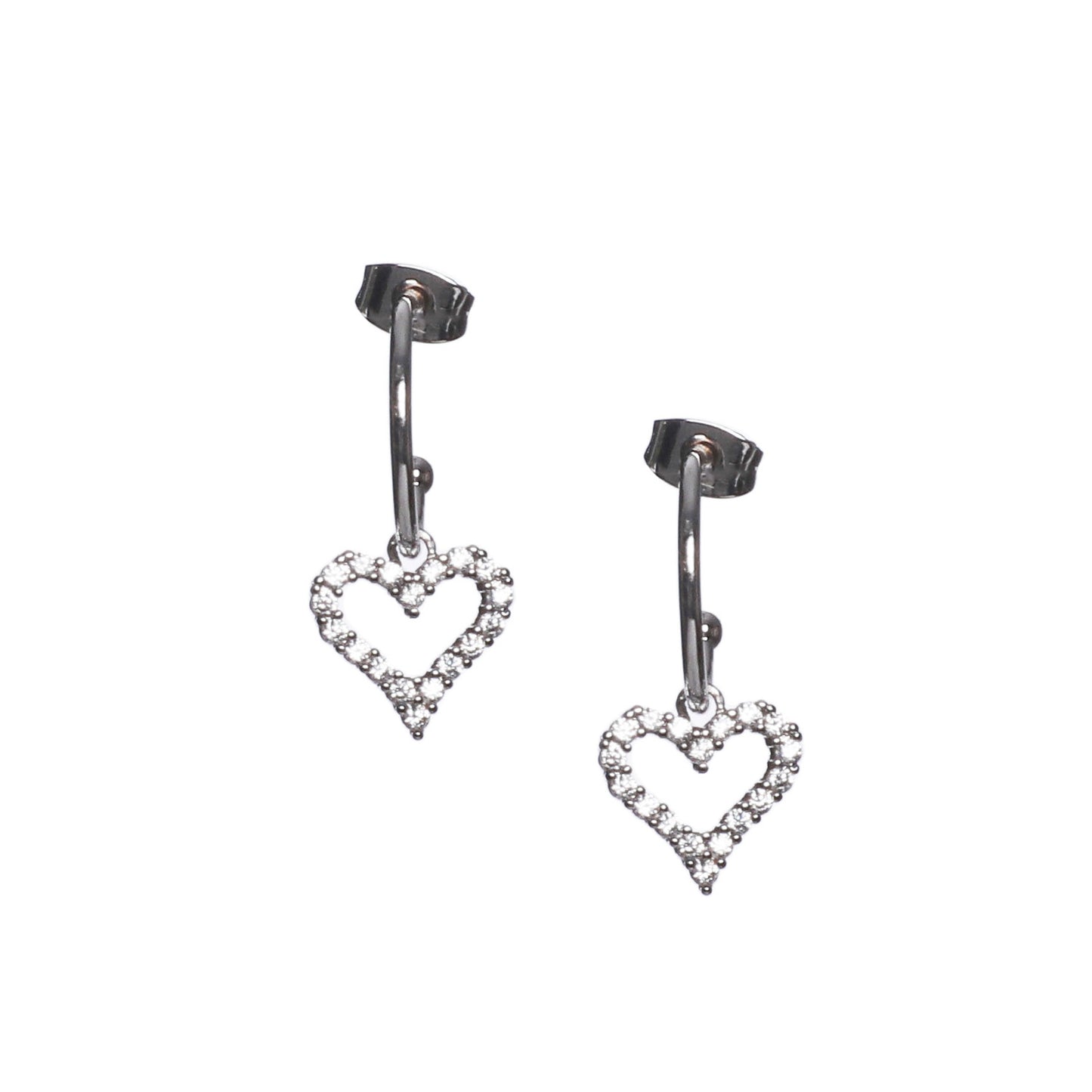 Earrings "Felice" Silver