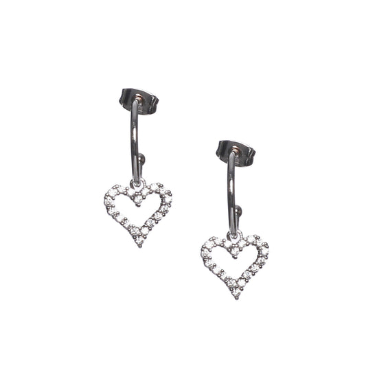 Earrings "Felice" Silver
