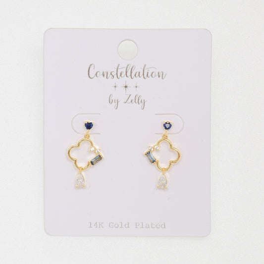 Earrings "Aiofe" Blue