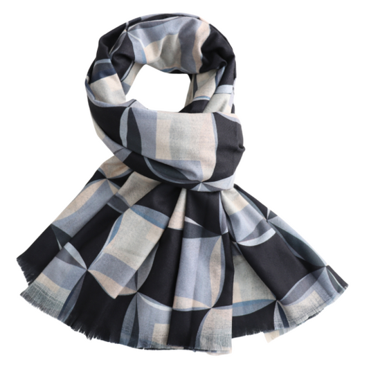 Geometric scarf