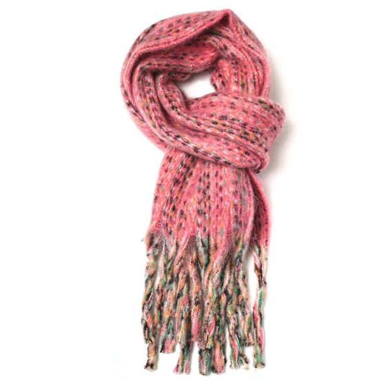 Fine line winter scarf