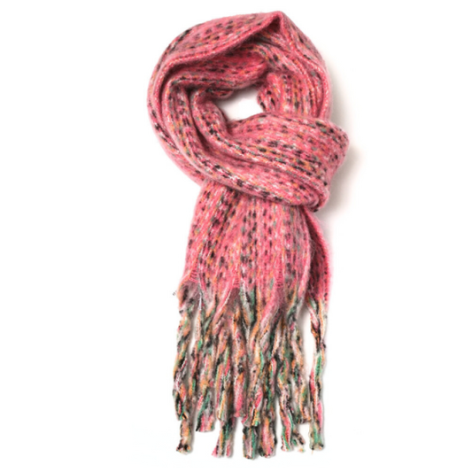 Fine line winter scarf