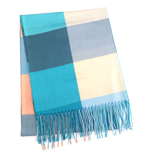 Checked scarf