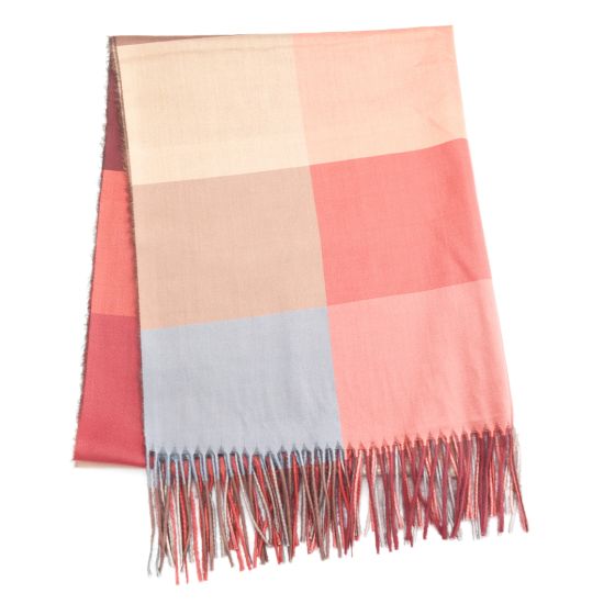 Checked scarf