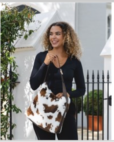 Animal Print Shoulder Bag